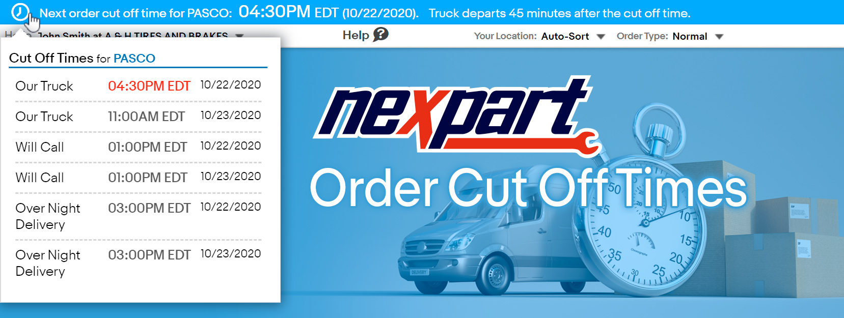 WHI Launches Order Cut Off Time Display Feature WHI Solutions